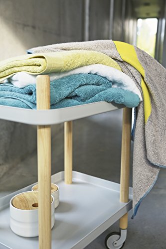 Blanc des Vosges E7T11-0149 Cotton Bath Mat 90 x 50 cm Dark Grey