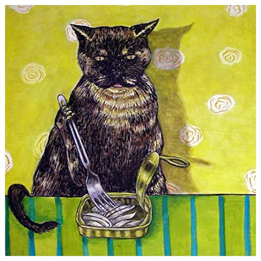 Tortie Cat Art Tile and Coaster