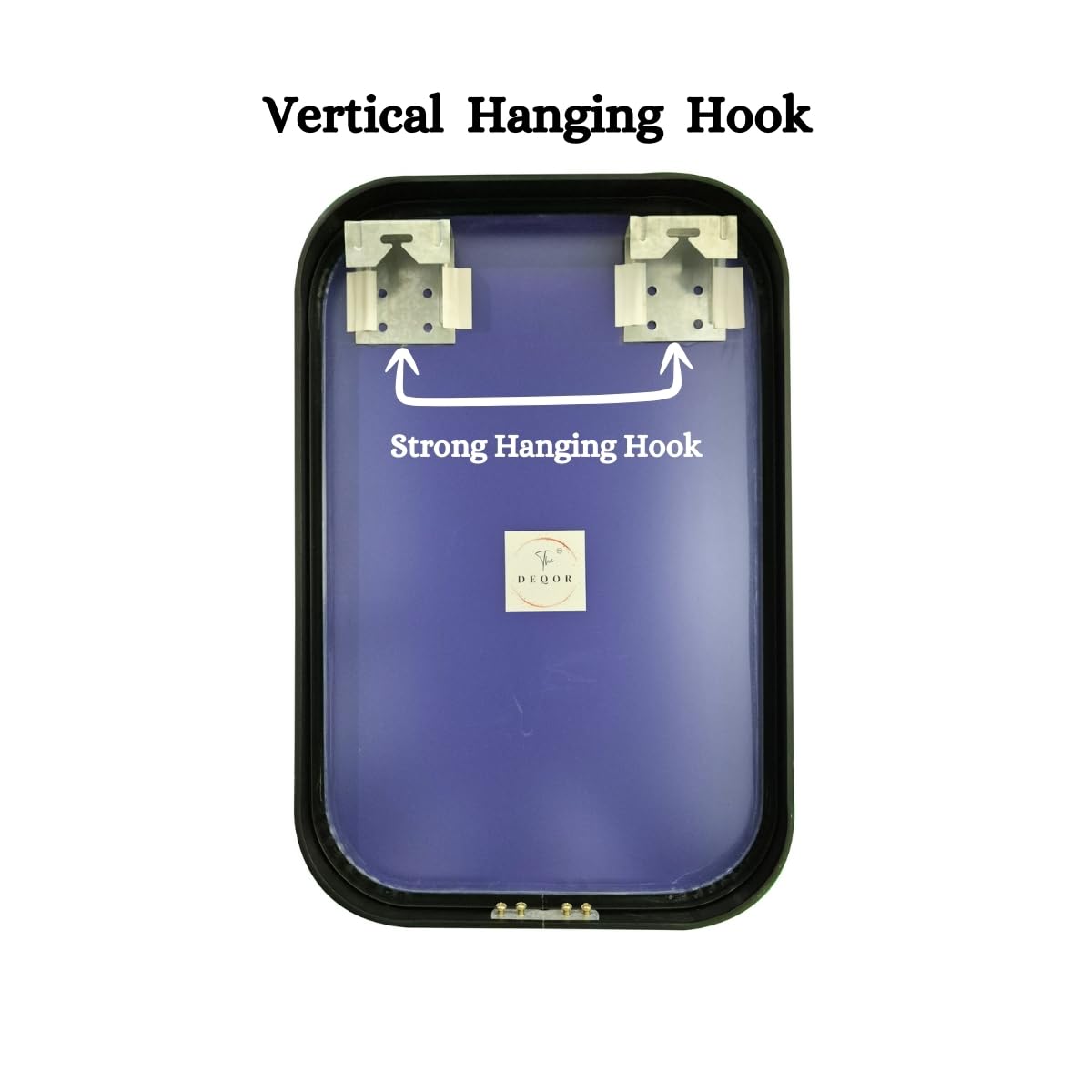 Metal Frame Mirror - 12x18 Inch Wall Mirror -7
