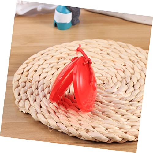 Canight Toodler Toys Percussion Favors Red Hand Finger Baby Plastic Kids Musical Party Supplies Rhythm Education Early Instrument Toys Castanets Castanet Orff For Toy Kids Musical Toys #TOP7