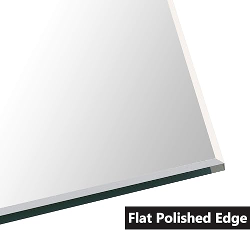 Miniatura 7 de Espejo de actividad de gimnasio montado en la pared para gimnasia, yoga, fitness, baile-48 x 32 pulgadas (3)