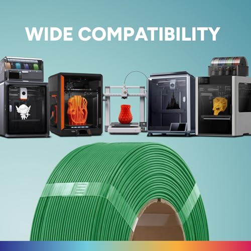 Image of OVERTURE 2 Pack 1kg High Speed Refill PLA Filament, Red+Green