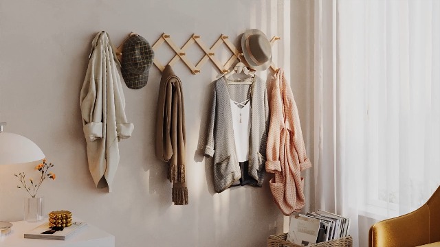 Amazon.com: OROPY Accordion Wall Hanger with 14 Pegs, Expandable