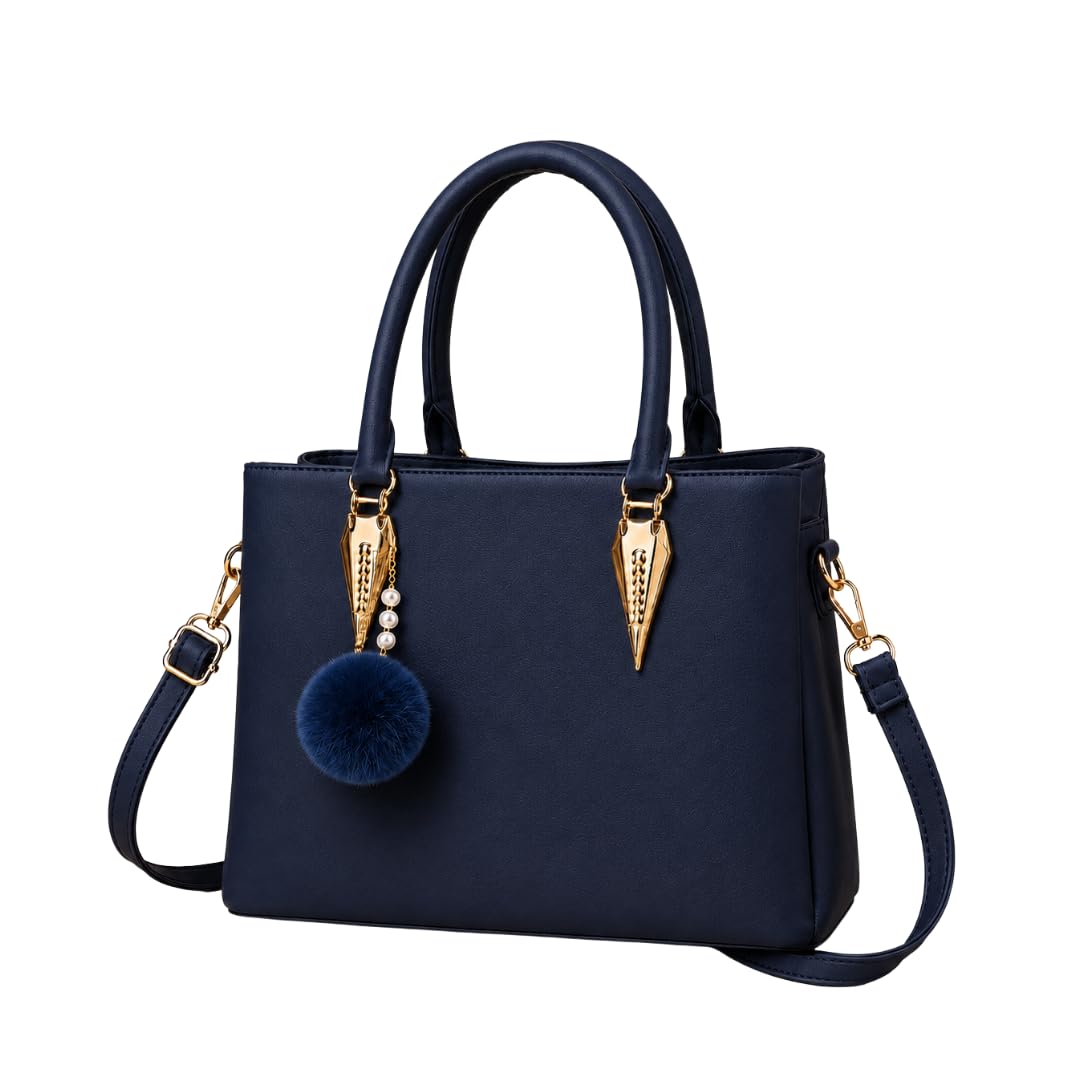 turbomax Women's Handbag | Premium PU Leather Satchel Bag with Adjustable Shoulder Strap | Stylish Office, Shopping, Travel & Daily Use Purse for Women-picture-12