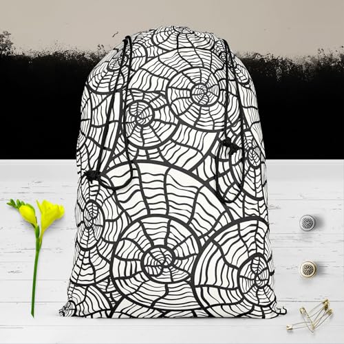 Image of ArtzFolio Sea Shells | Reusable Sack Bag | Bag for Gym, Storage, Vegetable & Travel