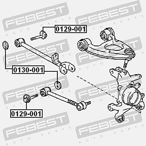 Mezzaluna, Corpo assiale per MITSUBISHI PAJERO