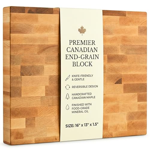 Canadian Maple End Grain Cutting Board