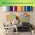 Ekkogo Acoustic Panels 12-Pack Soundproof Wall Panels 12"x12"x0.4" Decorative Sound Dampening for Your Home, Office, Studio, Bedroom & More with Unique ModuArc Carving [Light Gray]