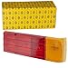 Produktbild HELLA Rückleuchte - Glühlampe - 12V - Einbau/geschraubt - ECE - Lichtscheibenfarbe: rot/gelb - Stecker: Flachstecker - rechts/links - Menge: 1 - 2SD 004 460-001