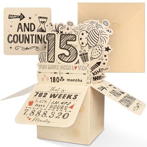 3D|bvAbvo[Xf[J[h j̎q ̎q LbY eB[ t 15 Happy Birthday|bvAbvJ[h ʔ3DaMtgJ[h ܂肽ݎo[Xf[J[h q  q FB