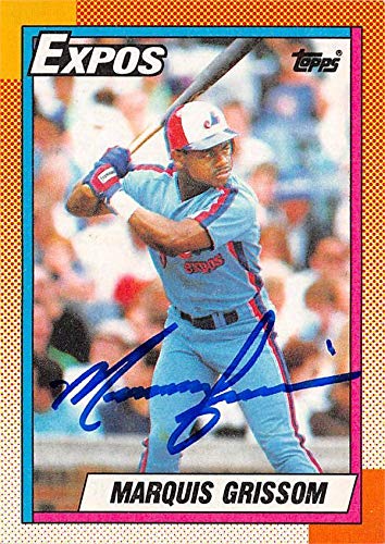 Amazon.com: Marquis Grissom autographed Baseball Card (Montreal