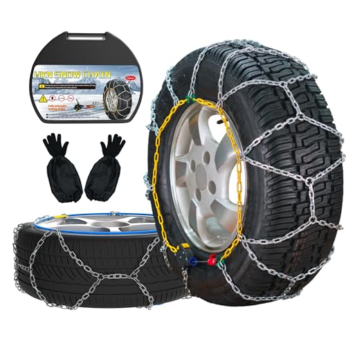Catene da Neve Automatica, 2 Pezzi x 12 mm, Installazione Rapida di Catene da...