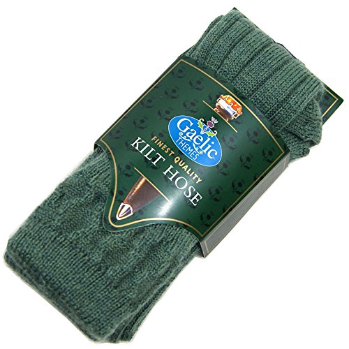 Lovat Ancient Green Kilt Hose Socks2