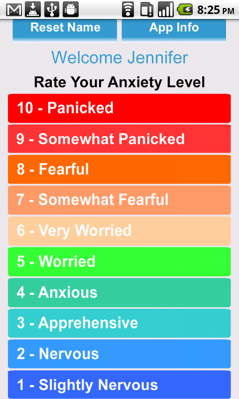 Aplicación Anxiety en Amazon Appstore