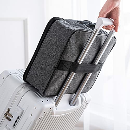 Porta documenti, borsa portatile per documenti importanti, organizer da viaggio multistrato, impermeabile e chiudibile a chiave