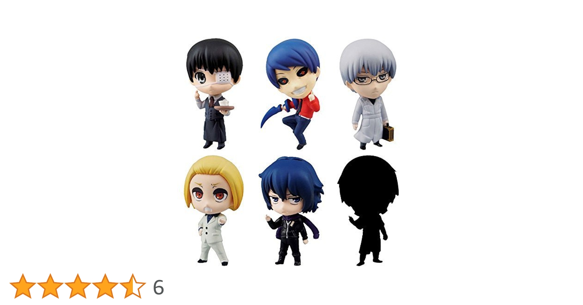 (未使用･未開封品)　東京喰種 トーキョーグール SDフィギュアスイングコレクションVol.2 ガチャ アオシマ文化教材社（シークレット付き全６種フルコンプセット） qdkdu57 Amazon | 東京喰種トーキョーグール SDフィギュアスイング