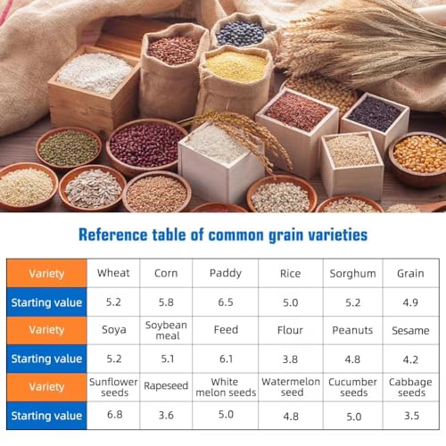 Humidimètre portable haricots et maïs : testeur de riz