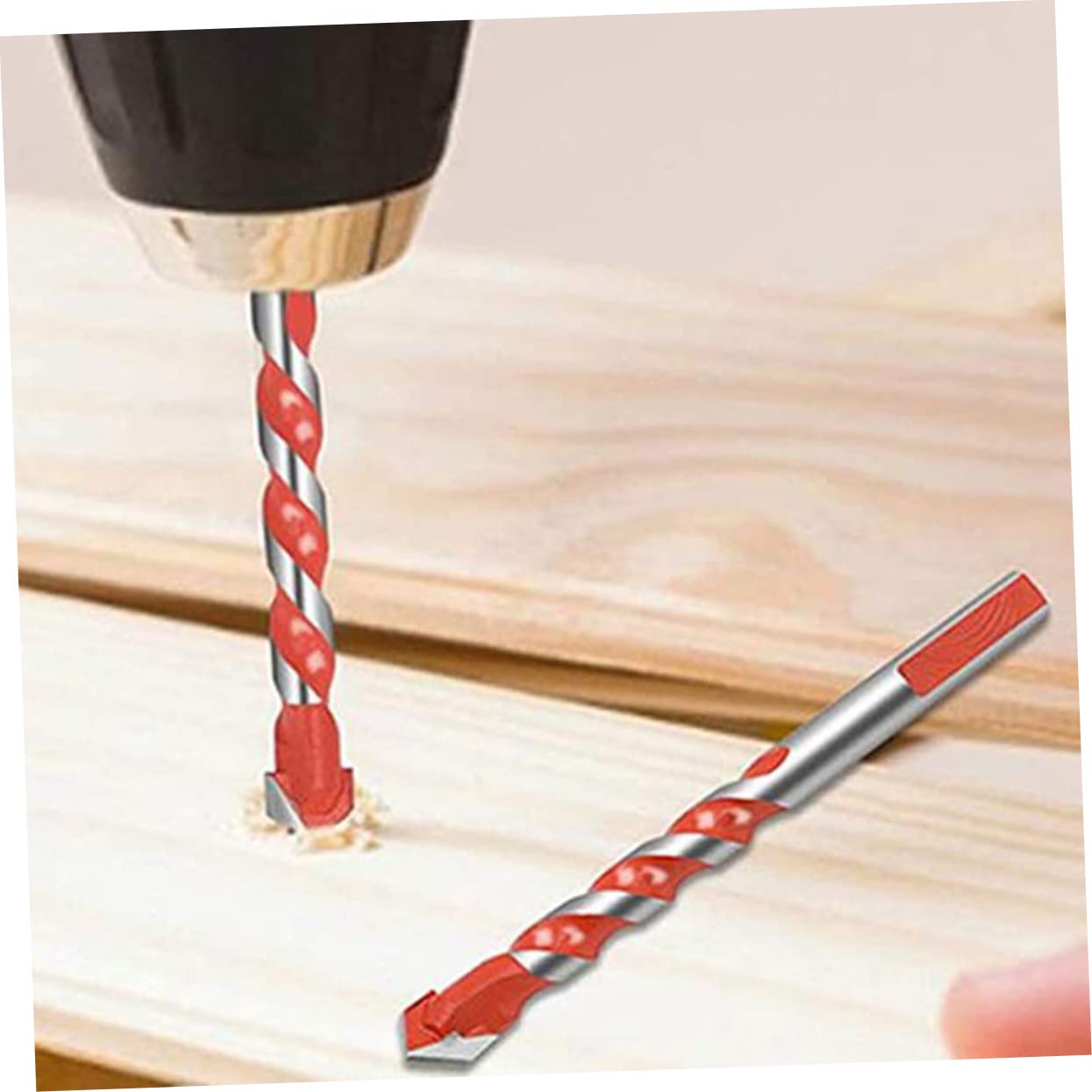 HOLIDYOYO Tile Drilling Tools Pcs Ceramic Tile Drill Bits Glass Triangle Drill Bits for Marble Concrete