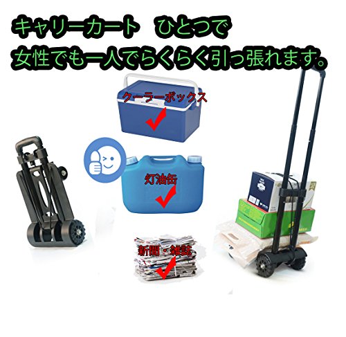 Energy 折りたたみ式 キャリーカート(3)