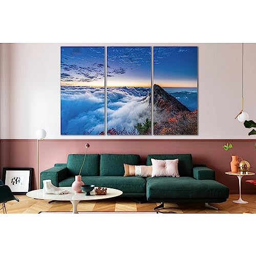 Cuadro impreso en lienzo de 5 paneles para decoración de pared 2