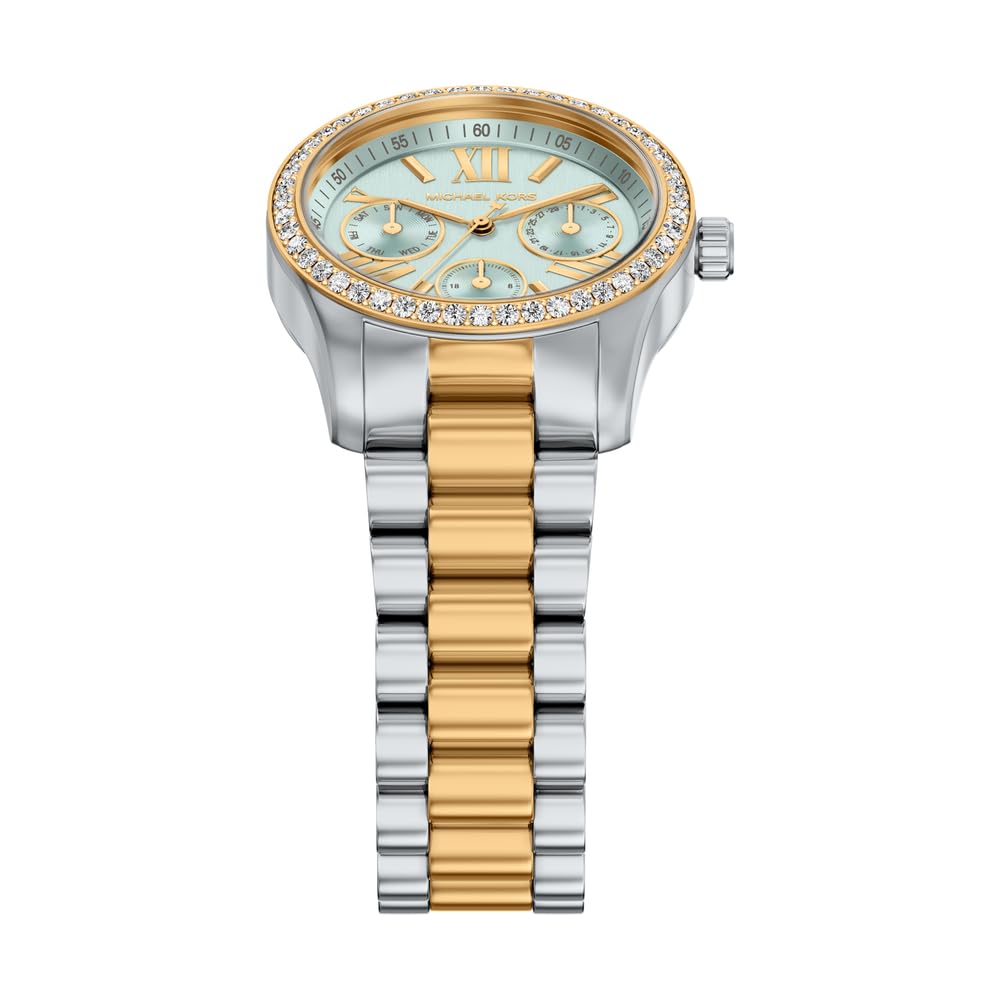 Michael Kors Lexington Mujer Reloj de 34MM de Acero Inoxidable Bicolor, MK7609