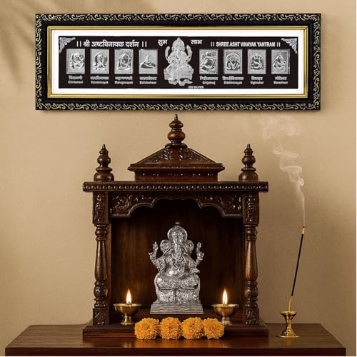 Image of Exquisite Handcrafted Pure Silver Artwork, Perfect for Home Decor, Blessings And Positive Vibes