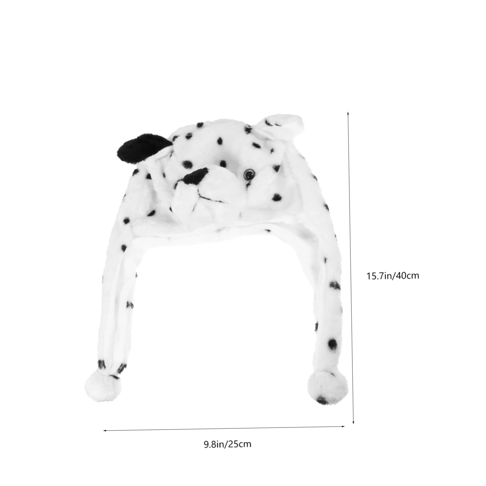 Alipis Plush Animal Hat Boys and Girls Dog Hat Soft Head Wrap Ears Warm and Fun for Children's Play