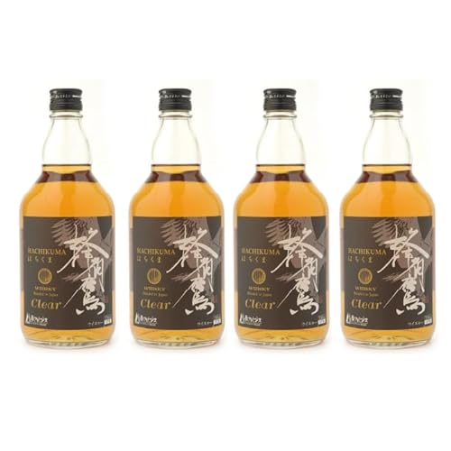 蜂角鷹(はちくま)クリア 700ml瓶×4本 ウイスキー 211-003