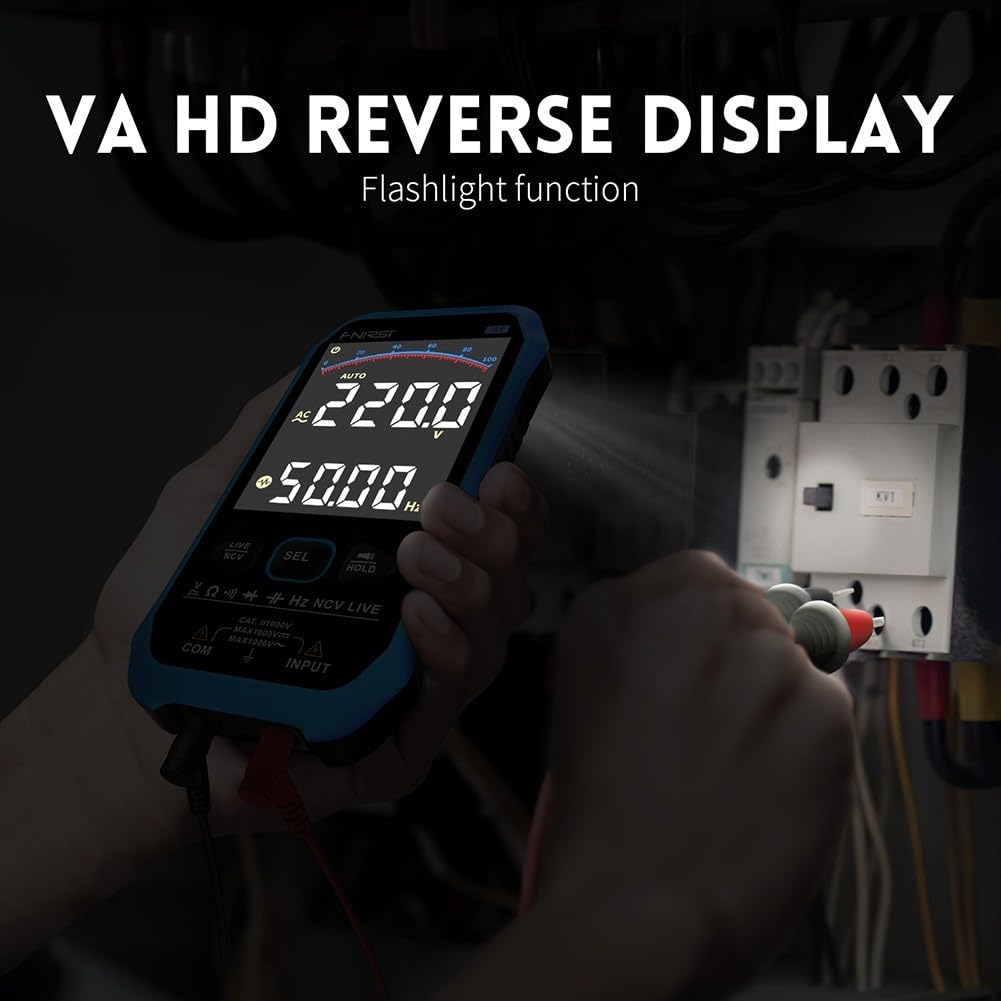 Multimètre Digital S1 ABS Compact Testeur Électrique