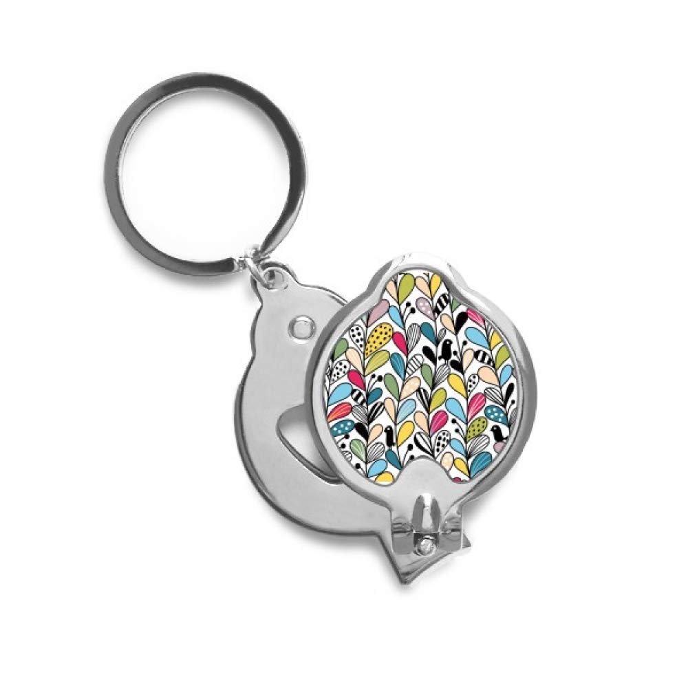 Ongle Cutter DIYthinker avec motif coeur et feuilles pour manucure