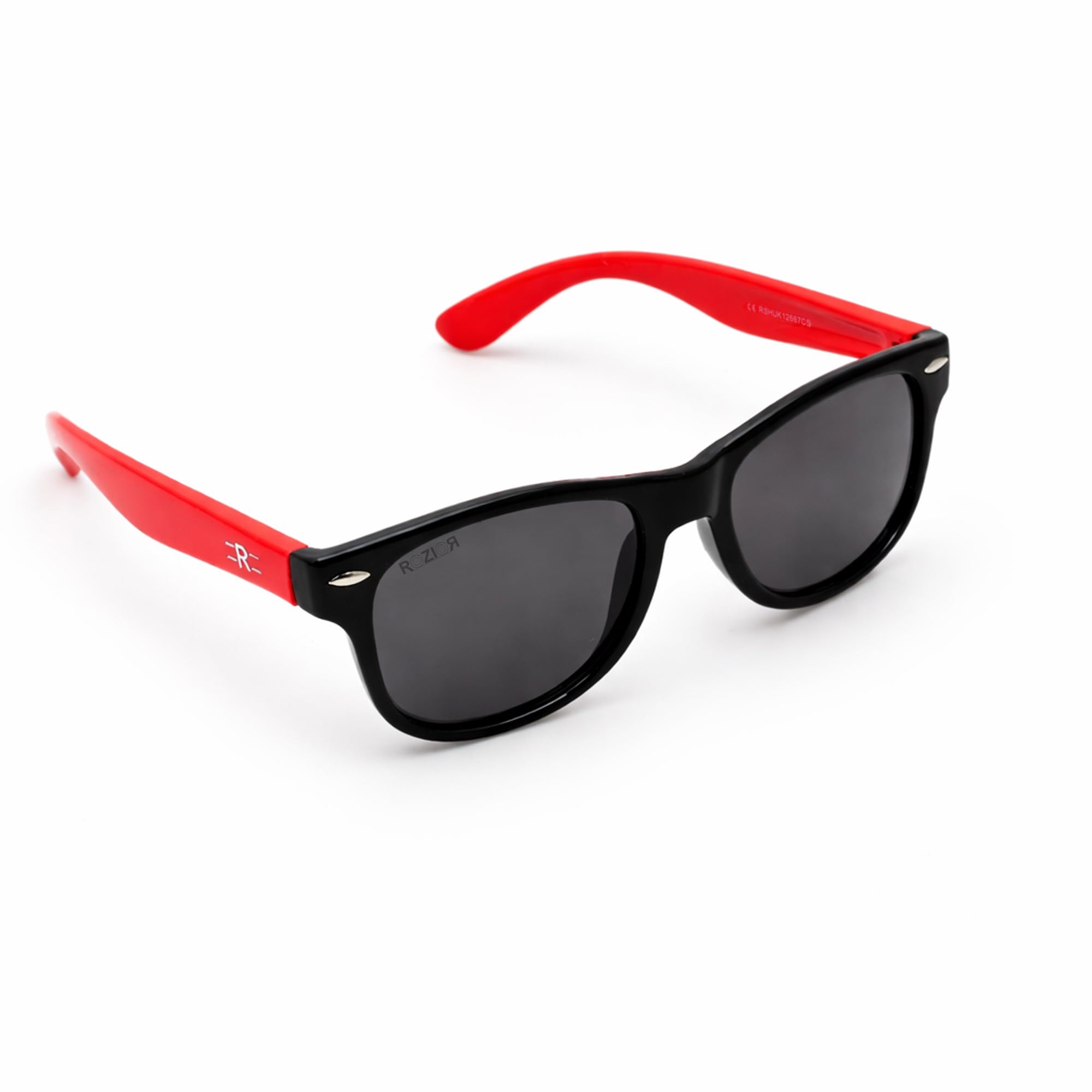ROZIOR® Gafas de sol para niños y niñas con protección UV para niños de 4 a 12 años
