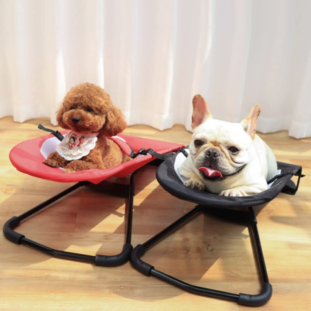 Sedia A Dondolo Per Cani E Gatti - 4 Modalità Regolabile Con Cintura Di Sicurezza - Foto 14