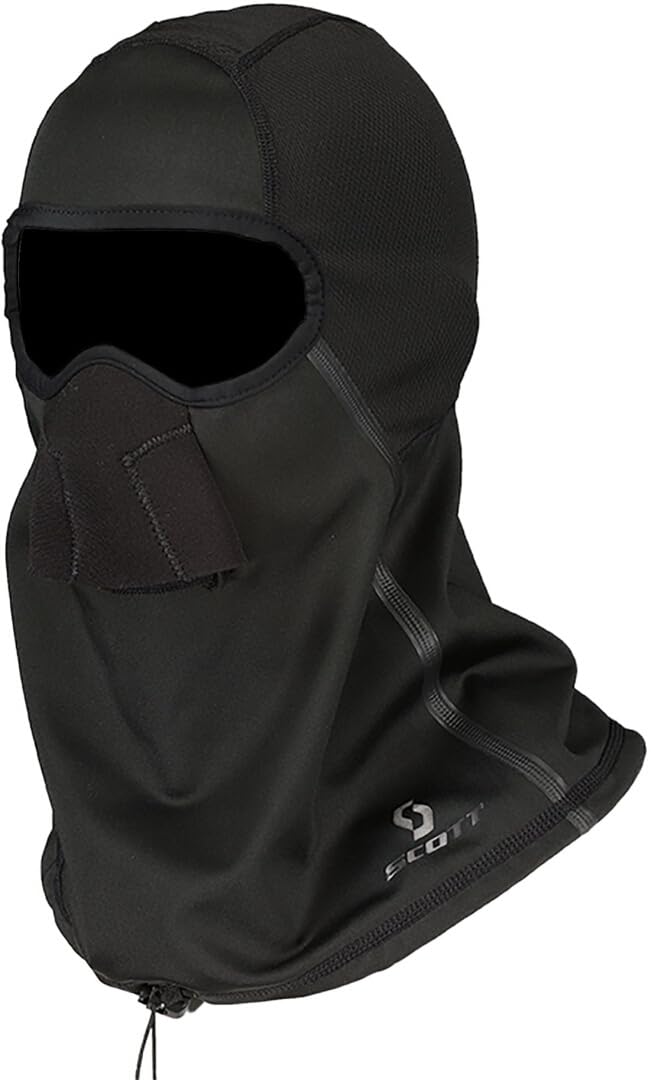 Scott Snow Blocker 2024 - Passamontagna per bicicletta, colore: Nero
