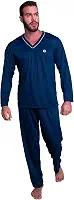 Pijama MVB Modas Longo Adulto Masculino Manga Comprida E Calça