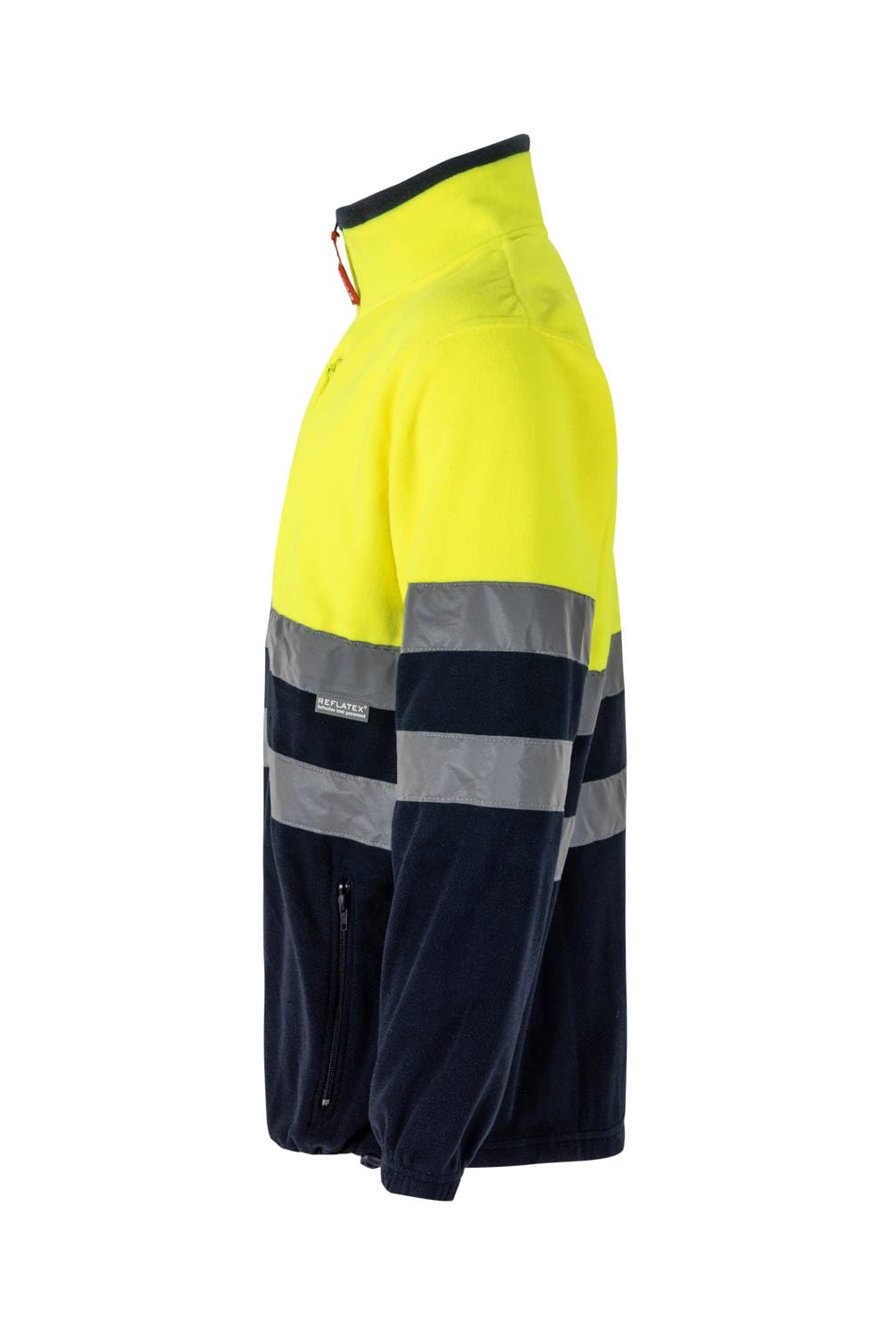 VELILLA 183 Chaqueta polar bicolor alta visibilidad amarillo flúor/verde talla L