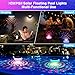 Solar and USB Rechargeable Floating Pool Lights, 2600mAh 6.7