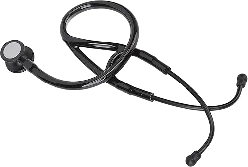 Miniatura 8 de Estetoscopio de acero inoxidable Estetoscopios portátiles de cardiología para monitorear sonidos amplificados del corazón y los pulmones