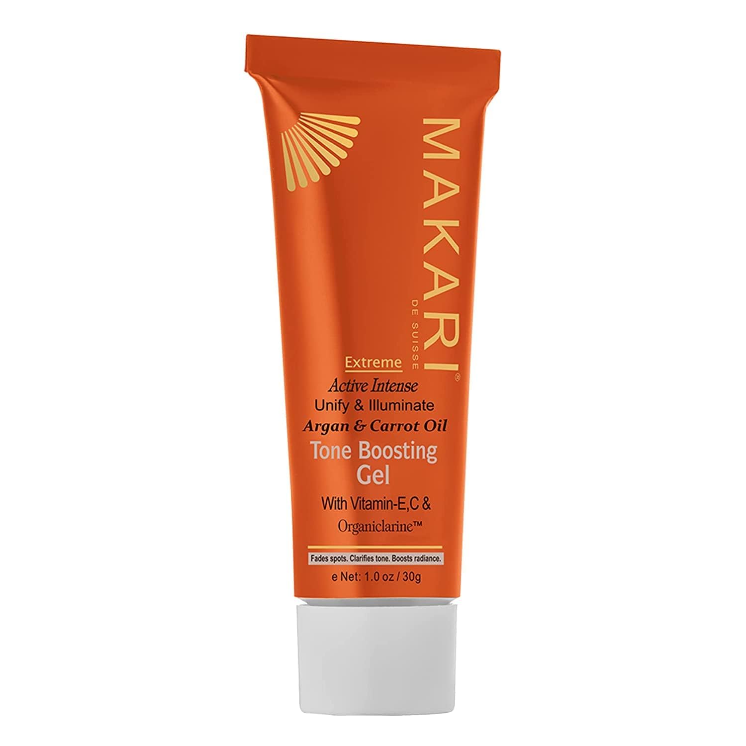 MAKARI Argan & Carrot Oil Face Gel with Organiclarine, Daily Facial Care