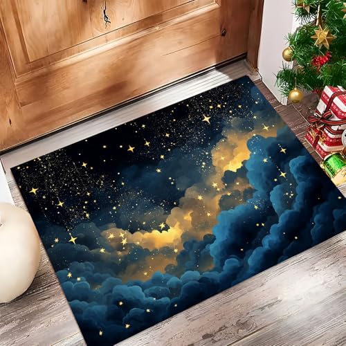 Tapis entree interieur absorbant lavable antiderapant 80x120cm