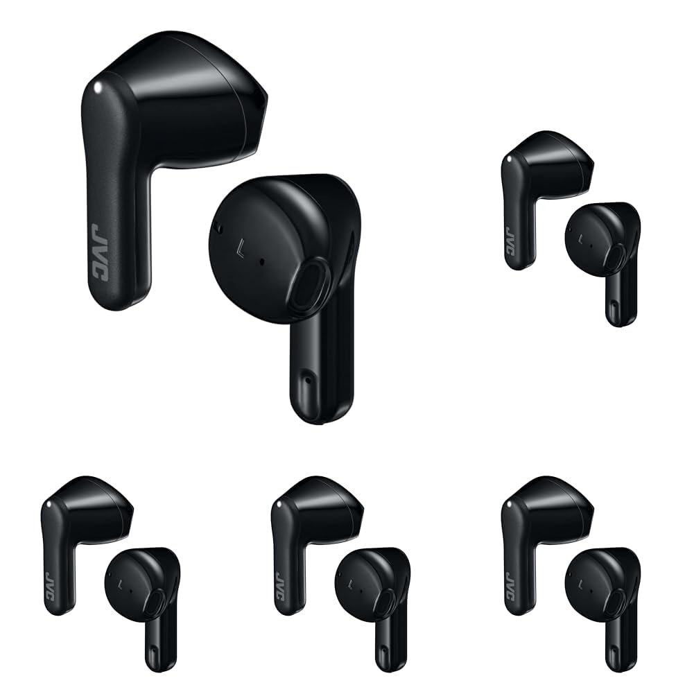 true wireless earbuds headphones black 11mm driver bluetooth 5.1