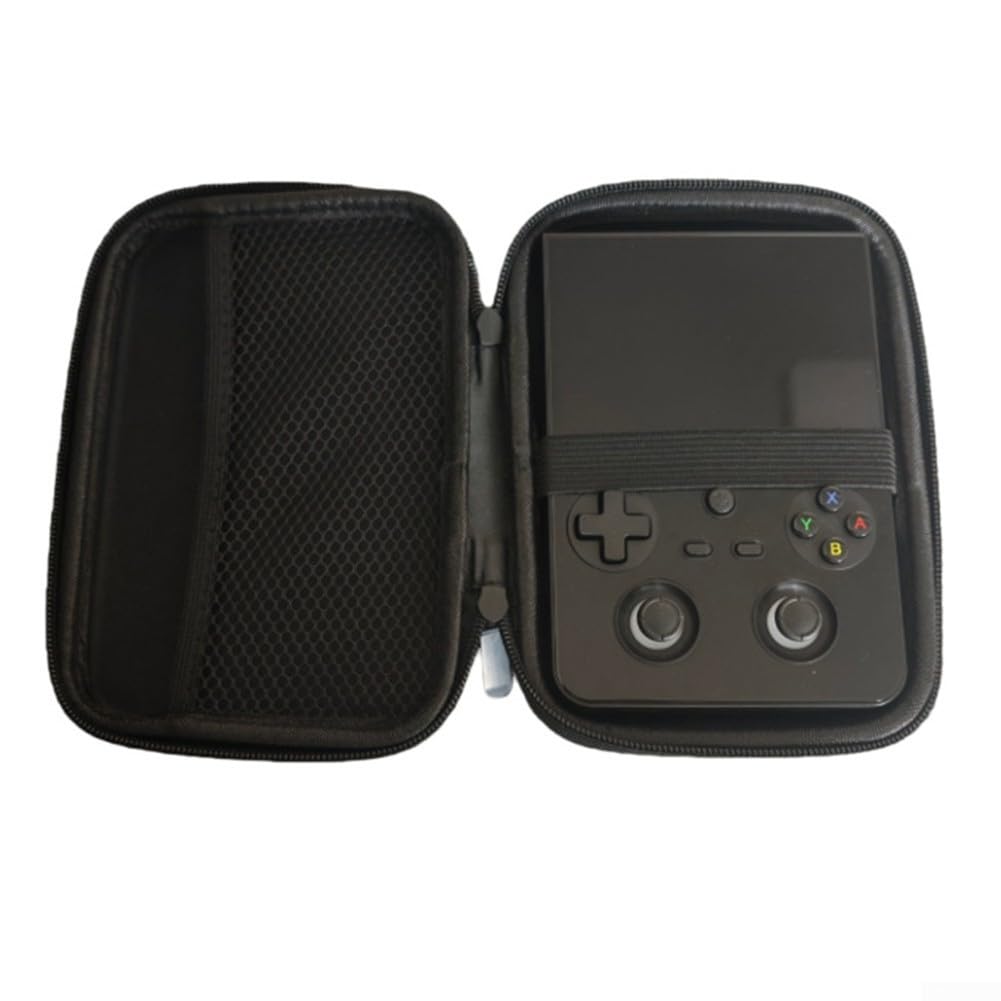 Étui de transport en EVA pour Anbernic RG477V construit, avec rangement organisé, pour console de jeu portable, accessoires rétro