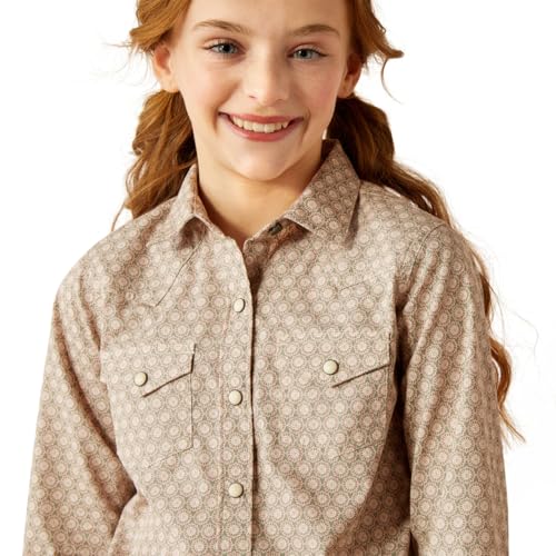 Ariat Girls' Bella Printed Shirt4