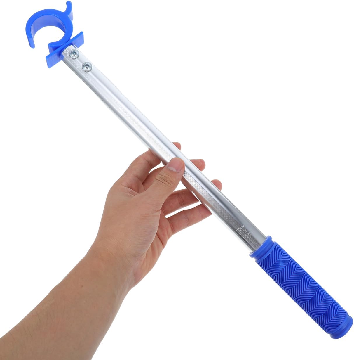 Cabilock Window Opener Tool 17.91 Inch Aluminum Rod with Ergonomic Non-Slip Handle for Easy and High Window Opening in Kitchen Living Room School