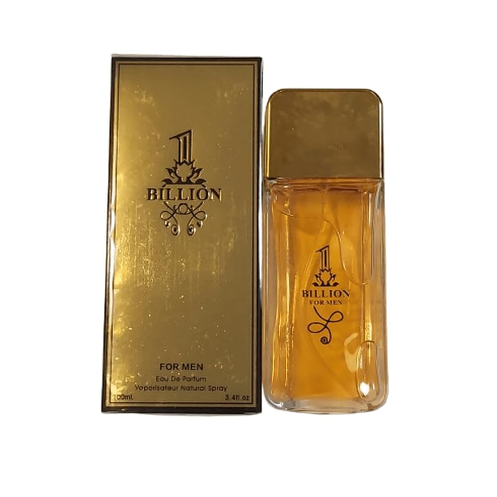 One Billion Cologne for Men – Bold Eau De Parfum Natural Spray 100ml 3.4 Floz