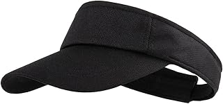 Sun Visor Hat Sports Adjustable Baseball Cap with Outdoor UV Protection for Women Men