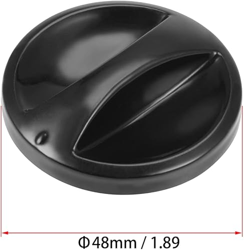 Miniatura 2 de uxcell Perillas de repuesto para temporizador, mango en forma de D, perilla de control de tiempo de 0.157 x 0.236 in, redonda para horno de