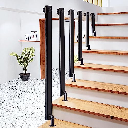Balustrade d'escalier monté au plafond barre d'appui robuste - 4
