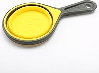 Vista 3 de Collapsible Silicone Measuring Cups with 60ml/80ml/125ml/250ml - 4 Piece Set Kitchen Measuring Tools (4 Colors)