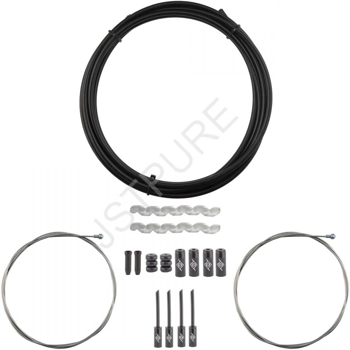 for Slick Compressionless Road Brake Cable/Housing Kit Front and Rear
