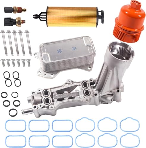926-959 68105583AF for Dodge Charger Challenger Engine Oil Filter Housing 3.6 Aluminum Chrysler 200 300 Durango Grand Caravan Jeep Cherokee Wrangler Ram 1500 2011-2023 926-876 68191349AA